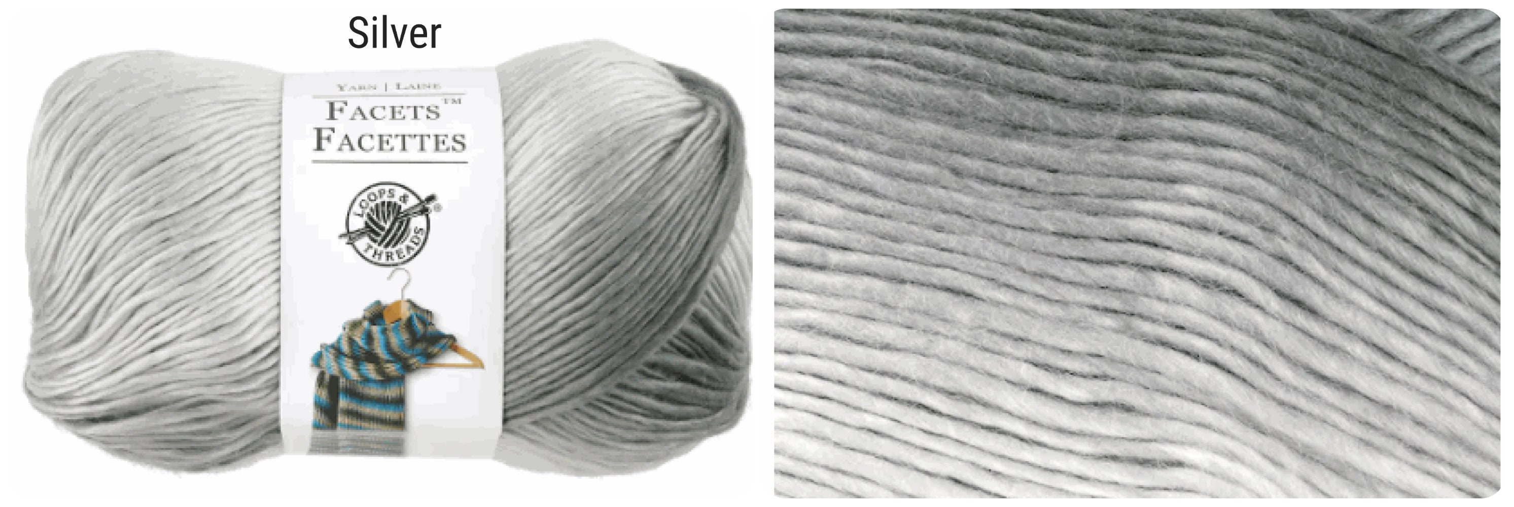 Loops & Threads Facets Yarn - Vivid - 3.5 oz