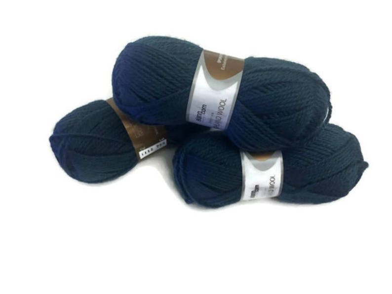 Peruvian Highland Wool Yarn Discontinued From elann.com 3 skeins Mesa Teal Color