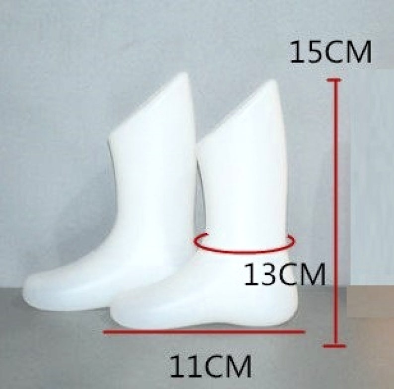 New baby Size Child Feet Mannequin Hard Plastic Foot Model Etsy