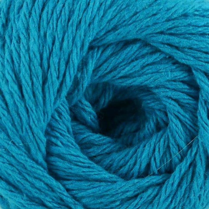 Premier Yarns-Home Cotton Grande Yarn-Solid Turquoise or Yellow Ball 14oz 400g