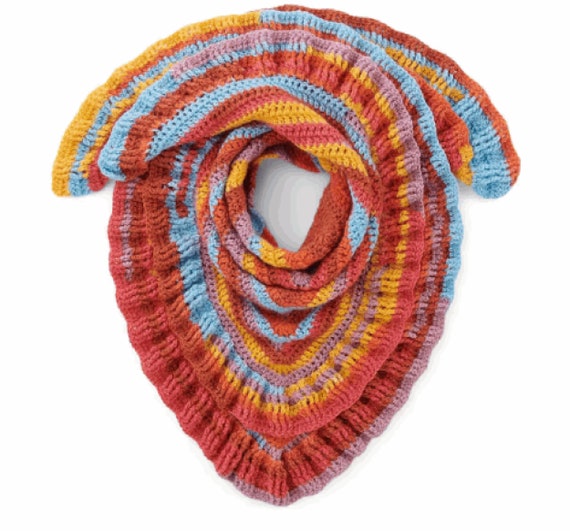 Caron Cinnamon Swirl Cakes Knitting Yarn Oyster Marble Beach Towel