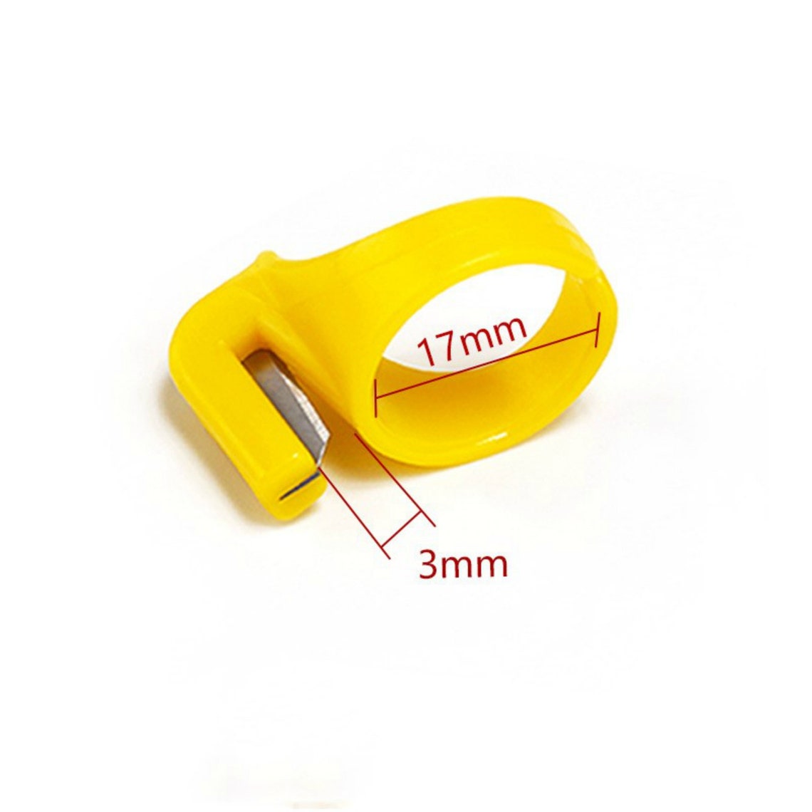 Yarn Cutter Ring Plastic Thimble Sewing Ring Thread Cutter Etsy