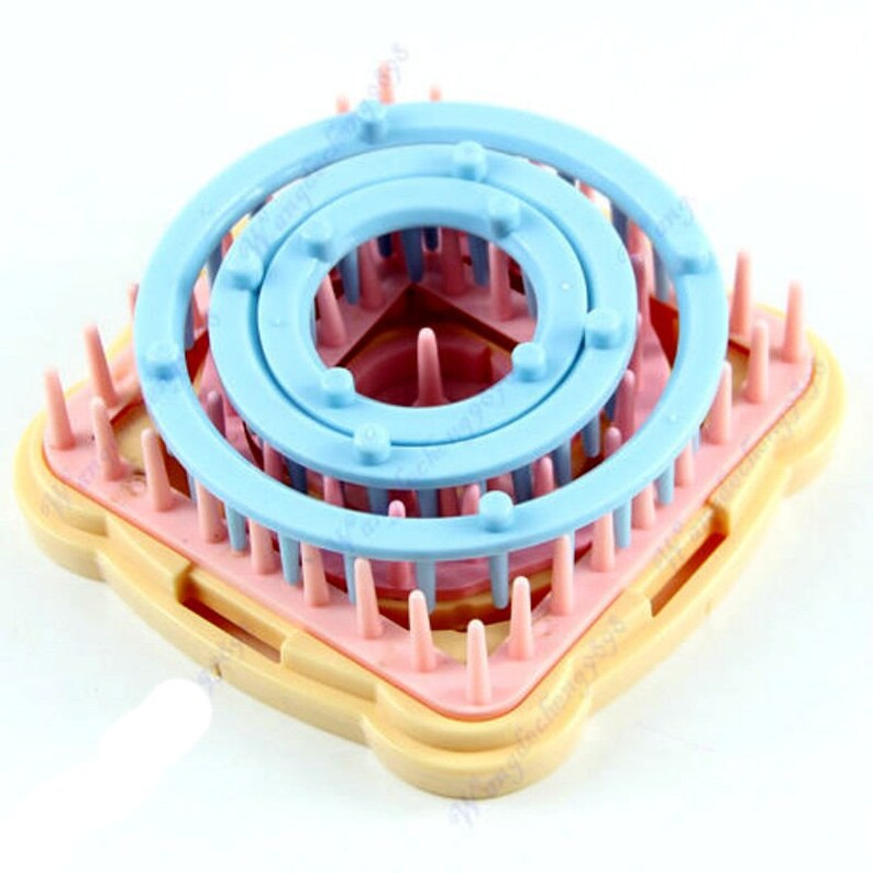 Loom Kit Flowers Maker Set of 9 Includes Needle Central Axis Etsy