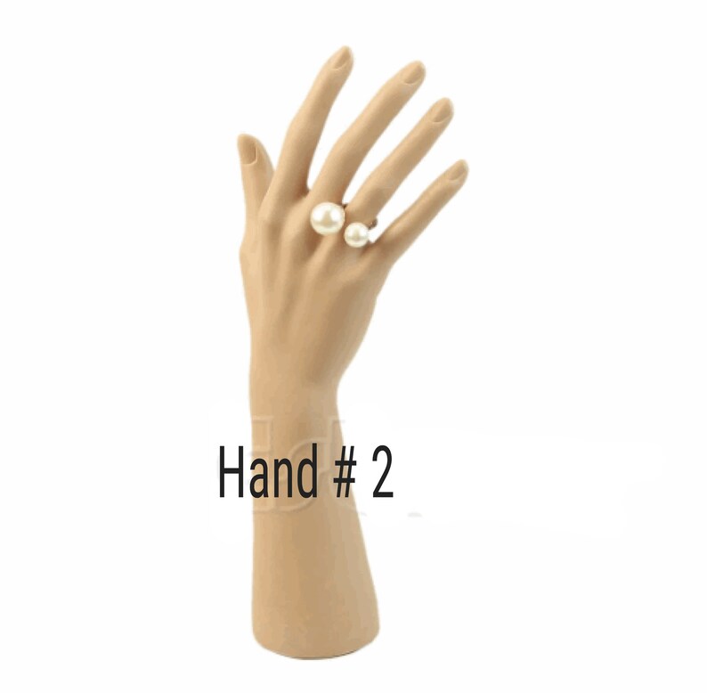 Woman Hand Display Mannequin Display Gloves, Rings, Wristwatch image 6