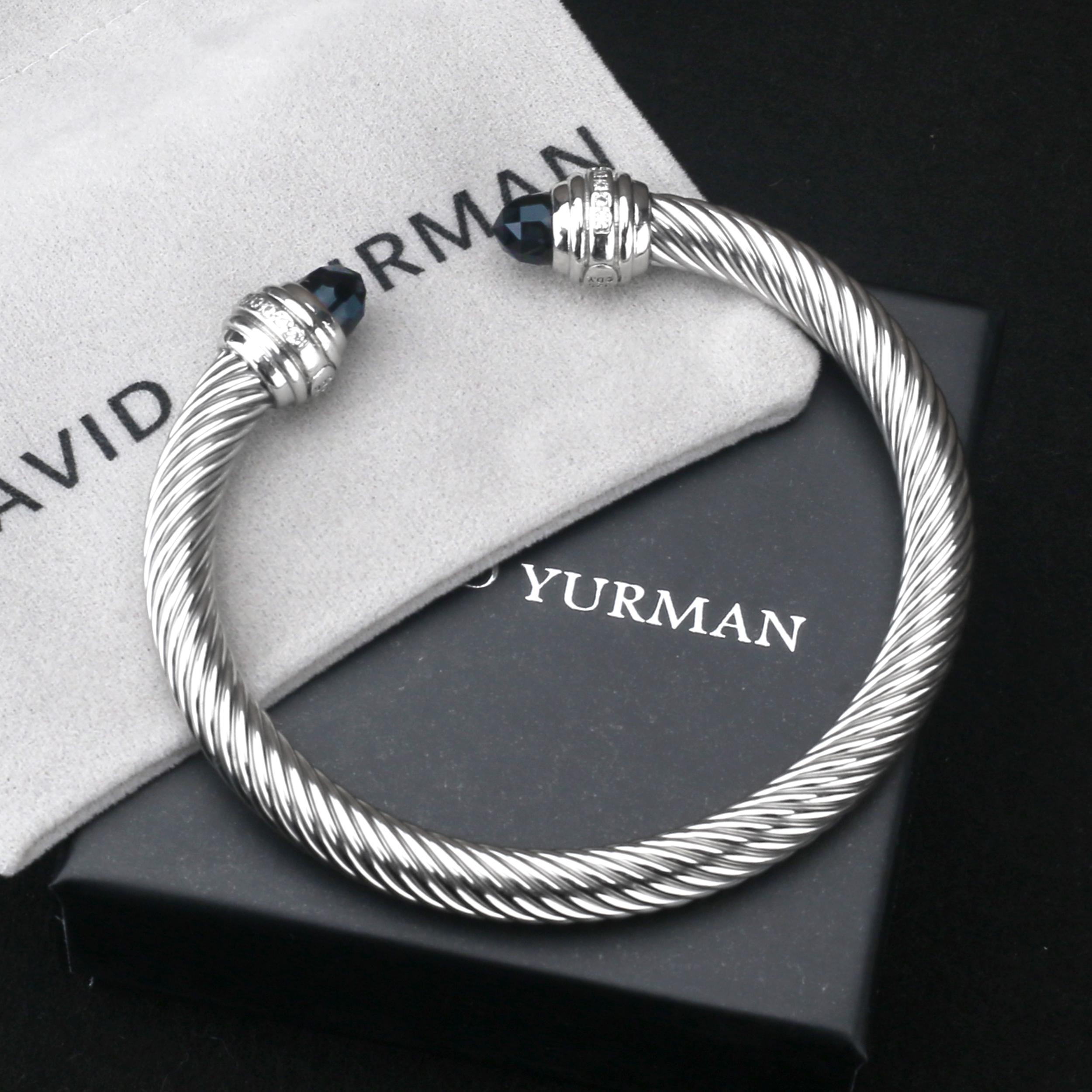 Bracelet Manchette En Argent Massif Et Strass - France Fin 20ème Siècle - Occasion Bel état