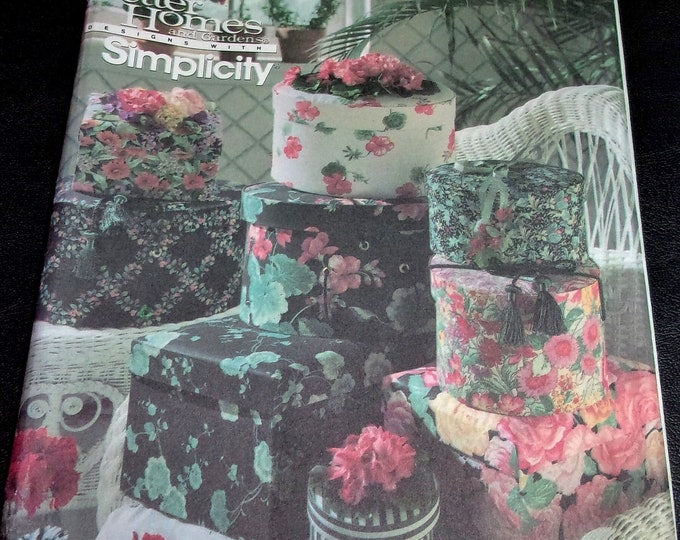 Simplicity Sewing Pattern 8031 Covers for Round Oval Rectangular Band ...