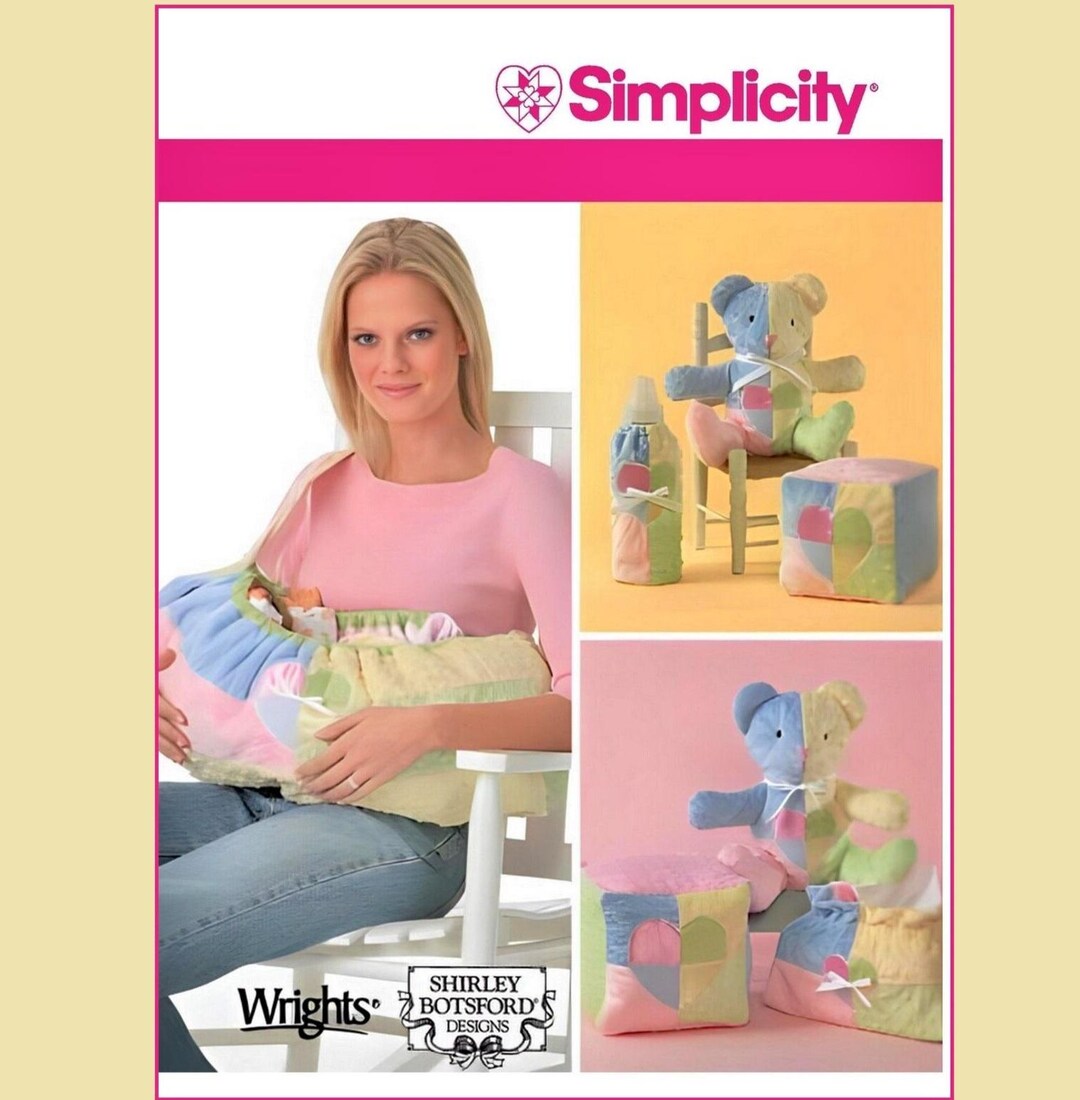 Simplicity Shirley Botsford Sewing Pattern 4075 Infant Accessories ...