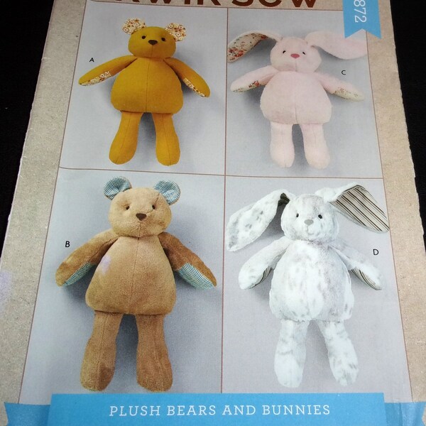 Lop Earred Bunny Sewing Pattern - Etsy