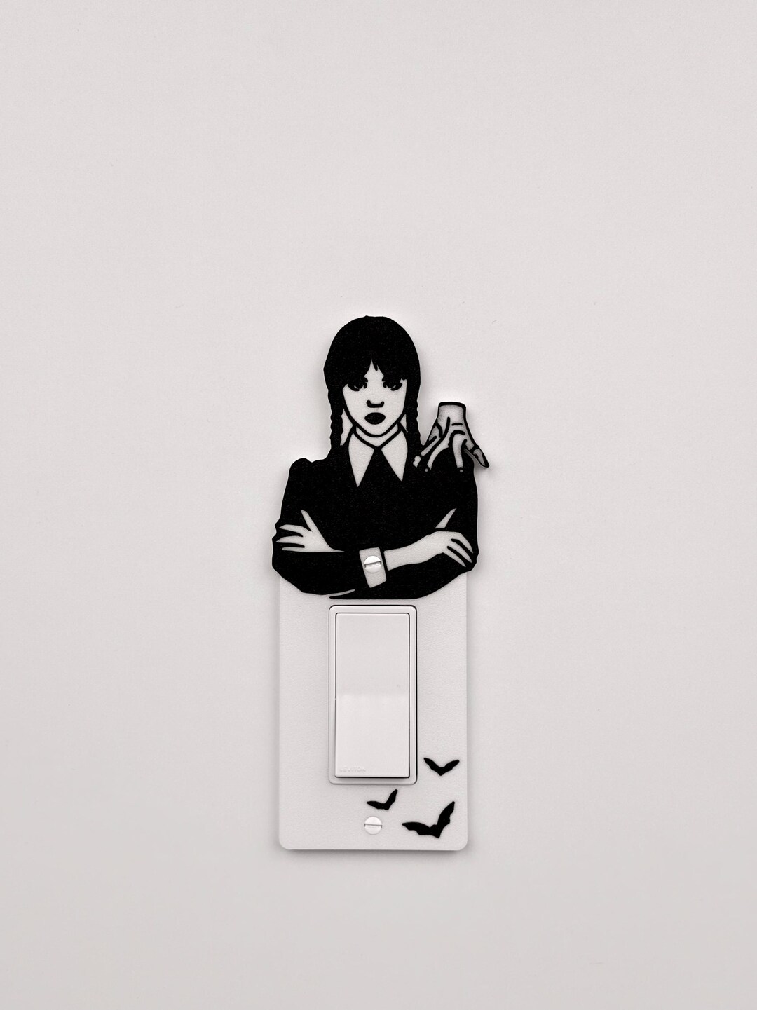 Wednesday Plate Wednesday Addams Light Switch Cover Plate Socket Plate Gothic Wall ...