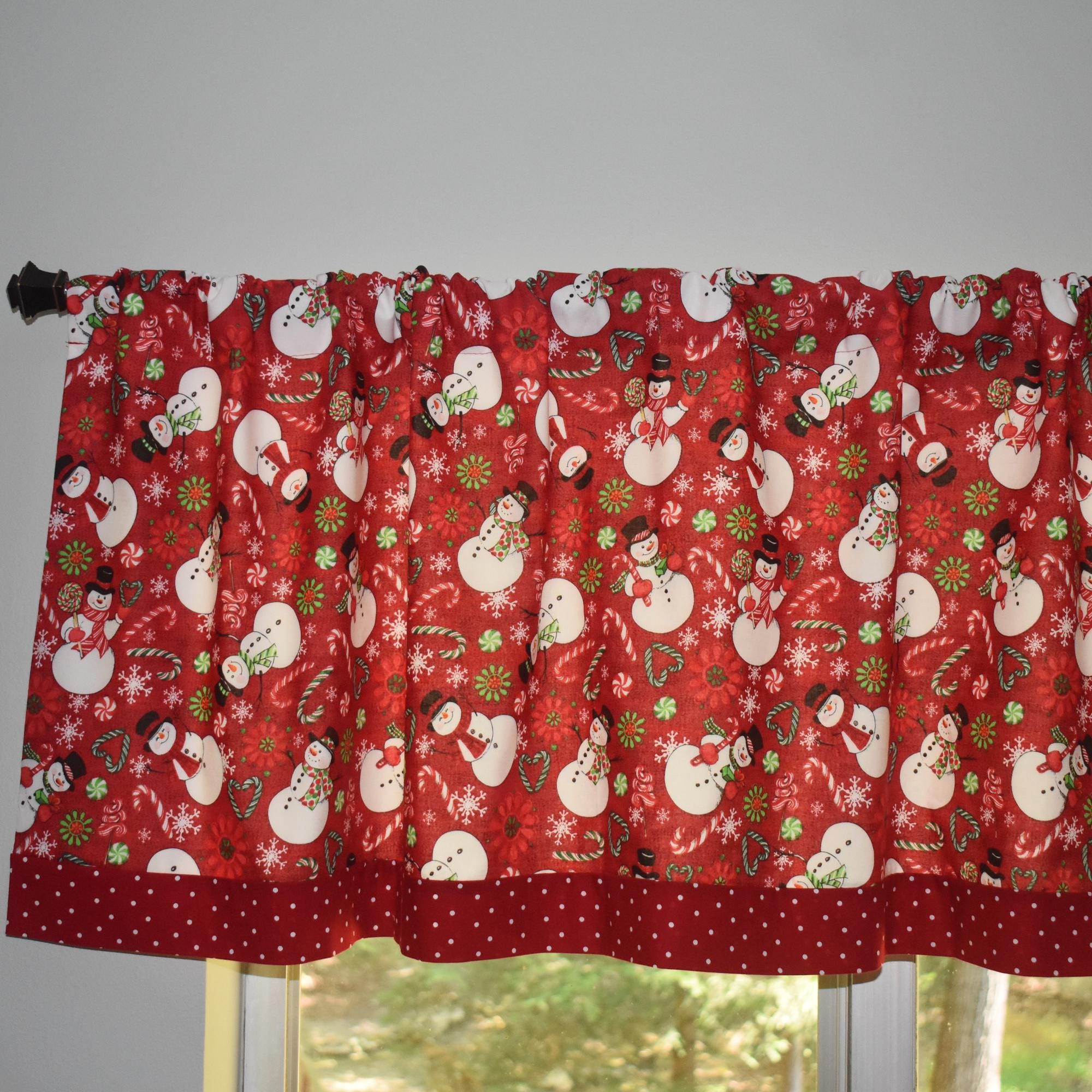 Lelesta Fibbie Natalizie per Tende Confezione da 2, Fermatende per Tende con Pupazzo di Neve di Babbo Natale per Soggiorno, Camera da Letto, Decorazione della Casa, Decorazioni Natalizie