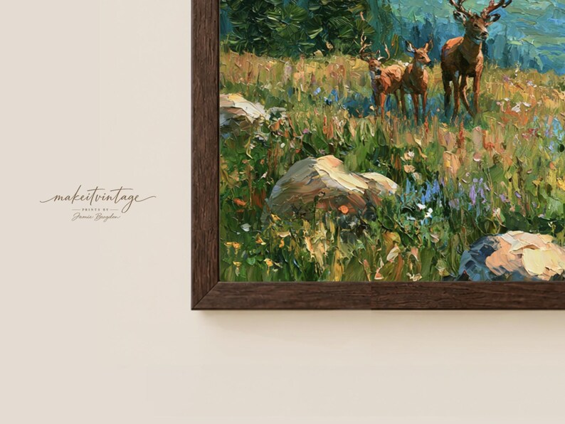 elk-in-the-mountains-oil-painting-alpine-meadow-wildlife-art-rocky