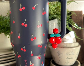 Cherry Stanley/Hydrojug/Tumbler Handle Charm