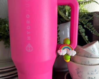 Rainbow Stanley/Hydrojug/Tumbler Handle Charm