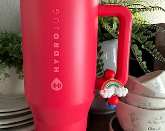 Rainbow Stanley/Hydrojug/Tumbler Handle Charm