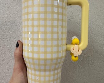 Cactus Stanley/Hydrojug/Tumbler Handle Charm