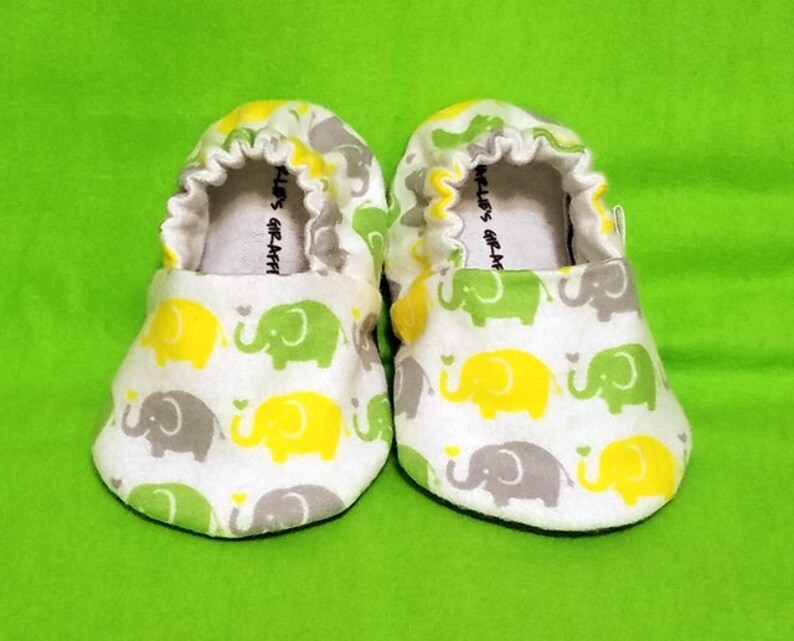 Elephant Baby Booties Newborn Infant Baby Slippers Crib Etsy
