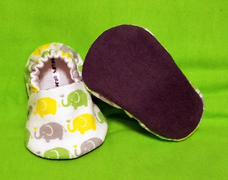 Elephant Baby Booties Newborn Infant Baby Slippers Crib Etsy