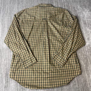 Vintage 2000s Filson Flannel Shirt – M – Brown Tan Plaid Workwear Button Up – Rugged Outdoor Heritage Shirt bild 4