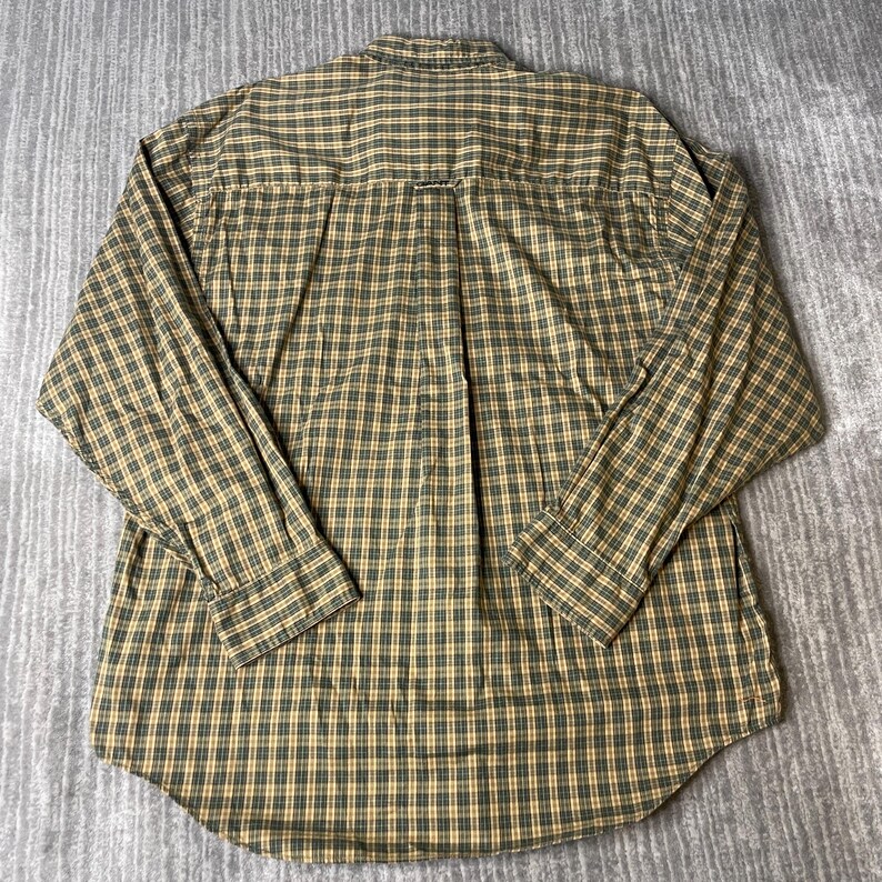 Vintage 2000s Filson Flannel Shirt – M – Brown Tan Plaid Workwear Button Up – Rugged Outdoor Heritage Shirt bild 4