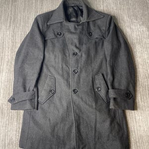 90s Armani Overcoat - Etsy