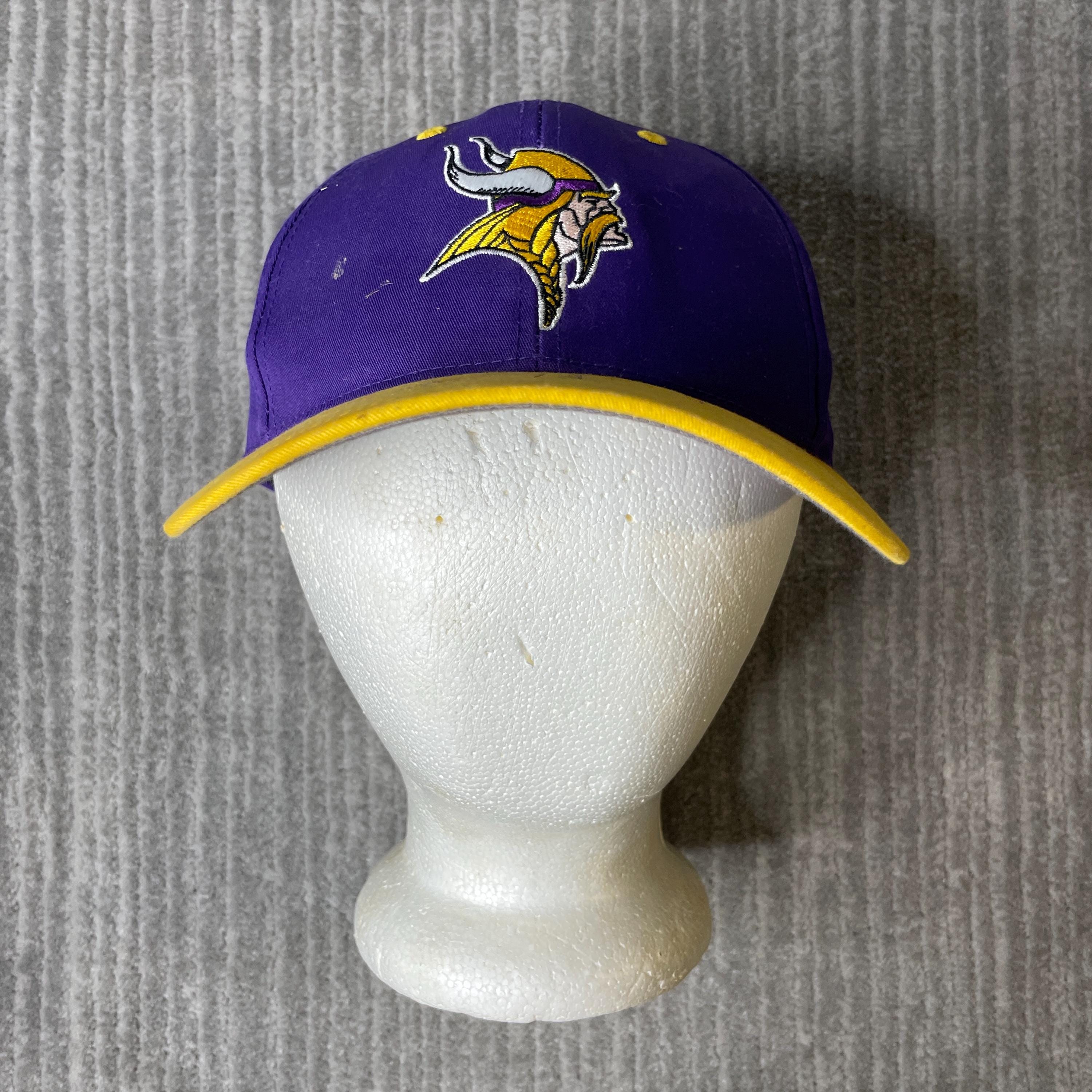 Vintage Snapback Hat Minnesota Vikings - Etsy