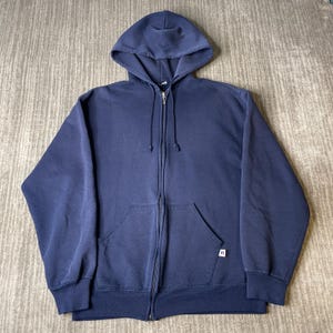 Vintage Russell Athletic Hoodie Zip - Etsy