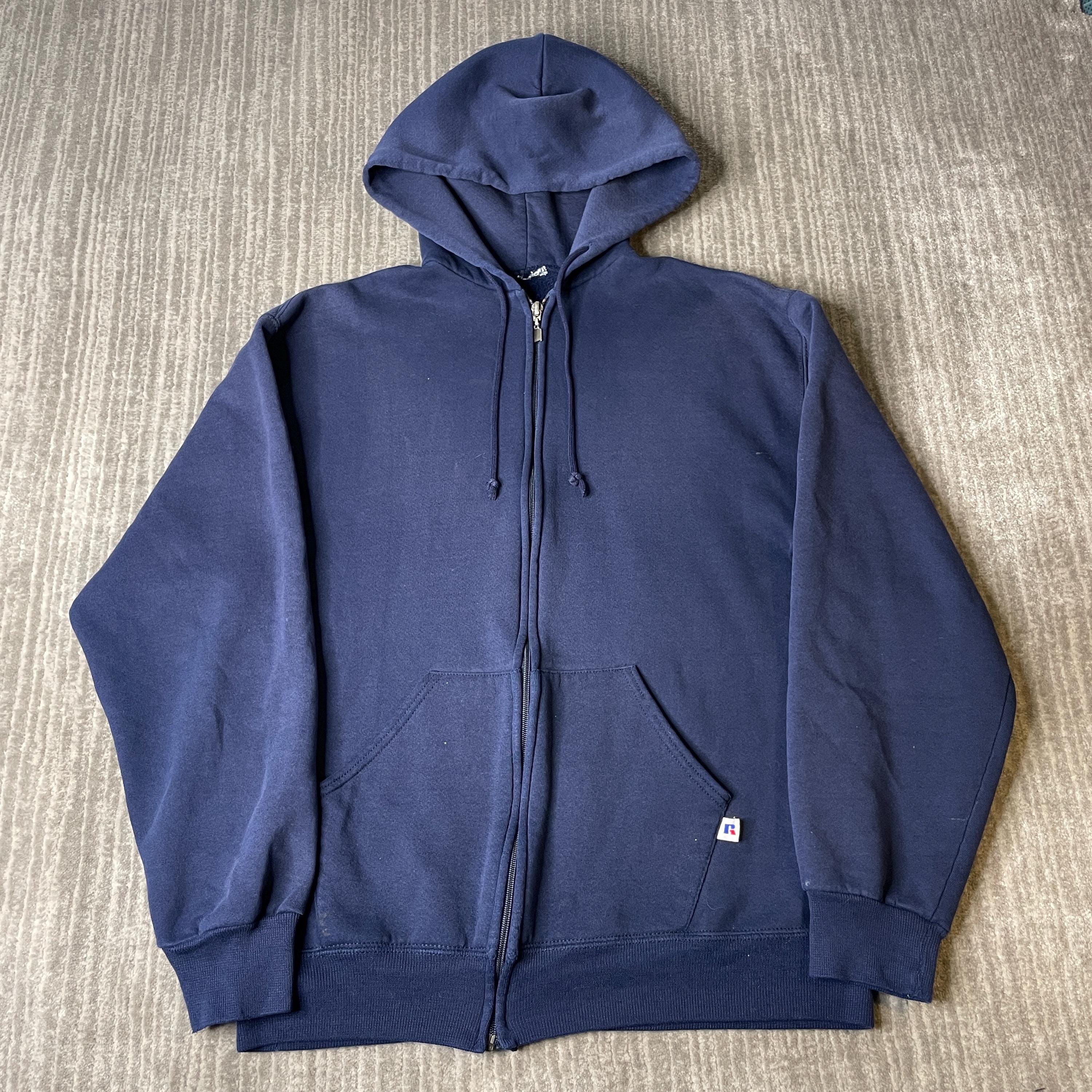 Vintage Russell Athletic Hoodie Zip - Etsy