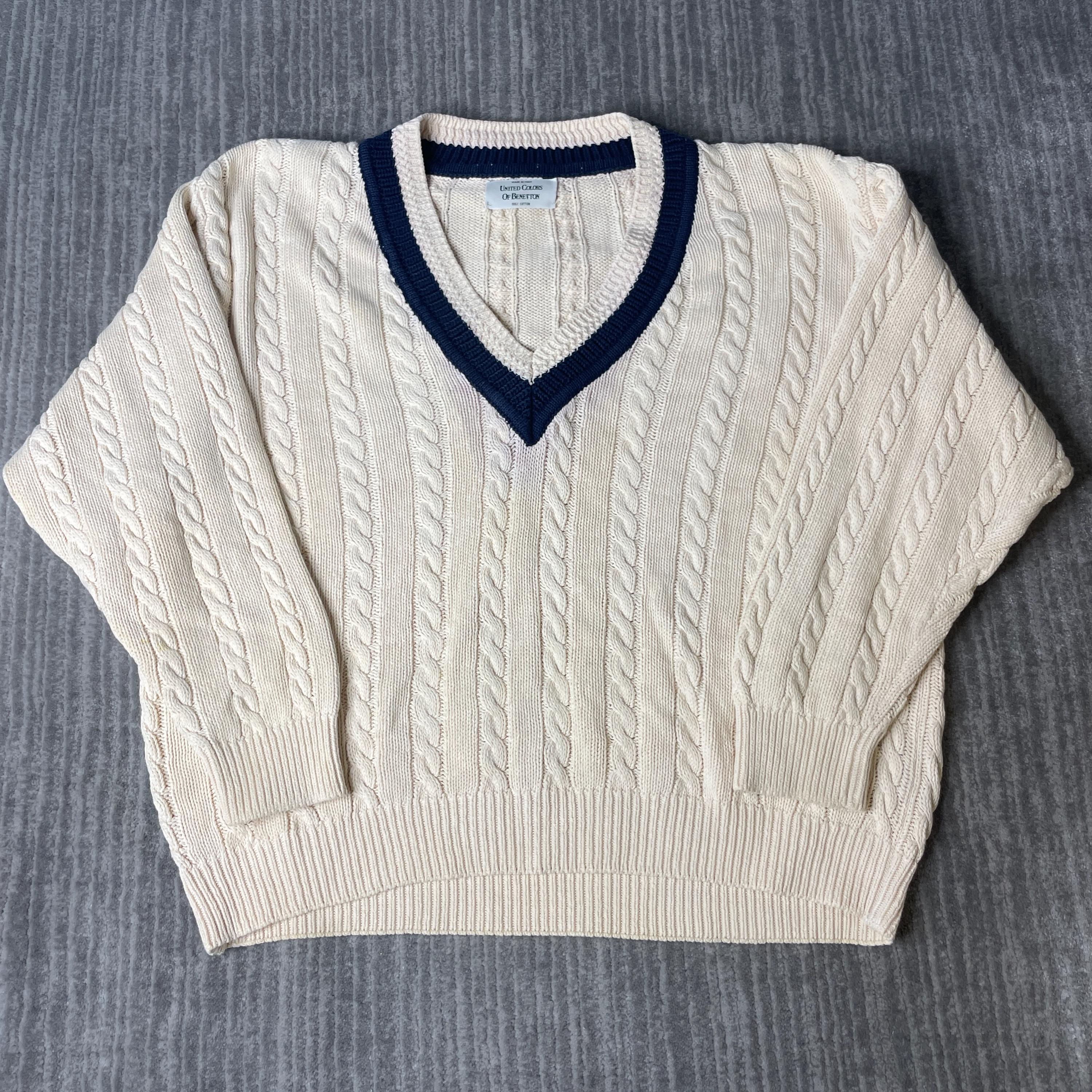 Men Benetton Sweater - Etsy