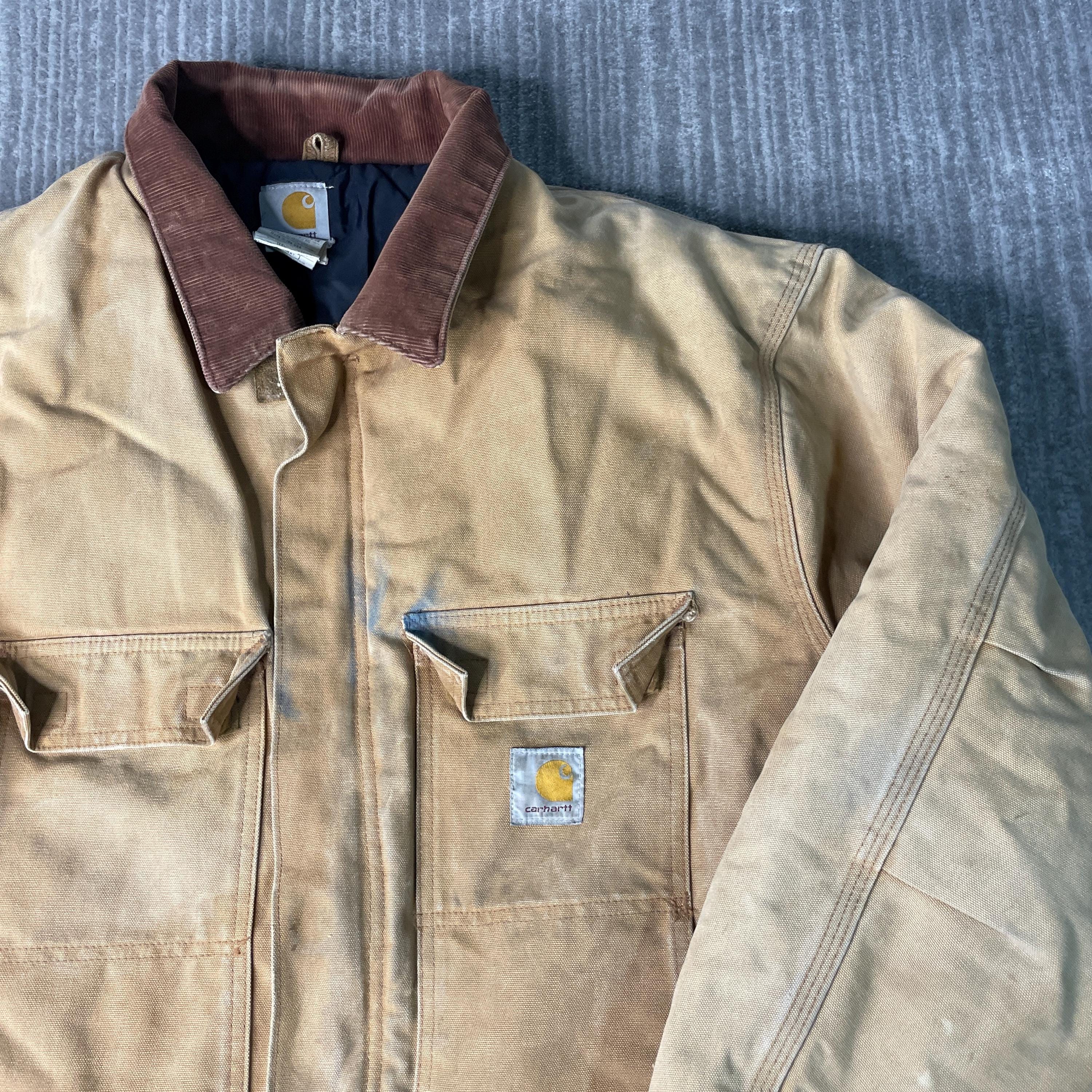 Vintage 1990s Carhartt Duck Work Jacket – 2XL – USA Made Blanket