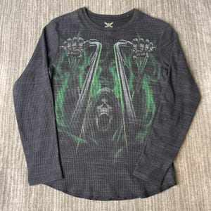 Grunge Thermal Shirt - Etsy