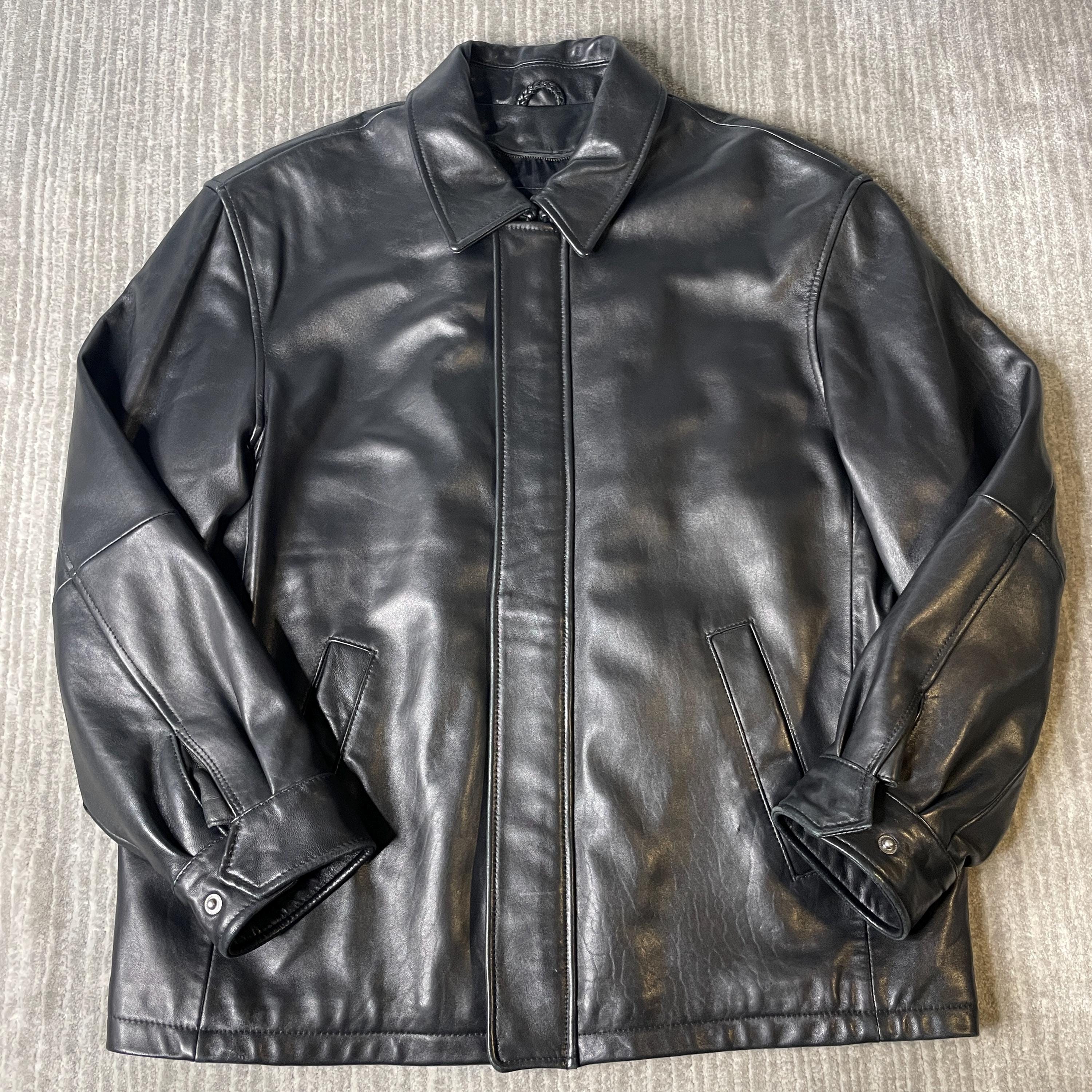 2000s Leather Jacket - Etsy