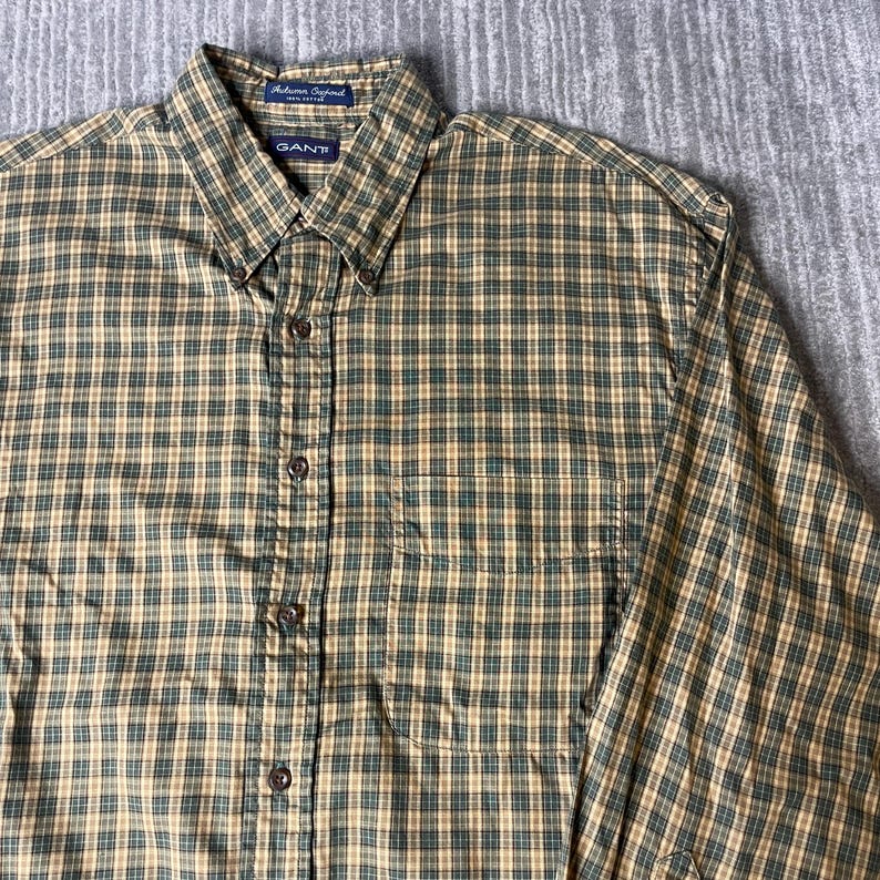 Vintage 2000s Filson Flannel Shirt – M – Brown Tan Plaid Workwear Button Up – Rugged Outdoor Heritage Shirt bild 2
