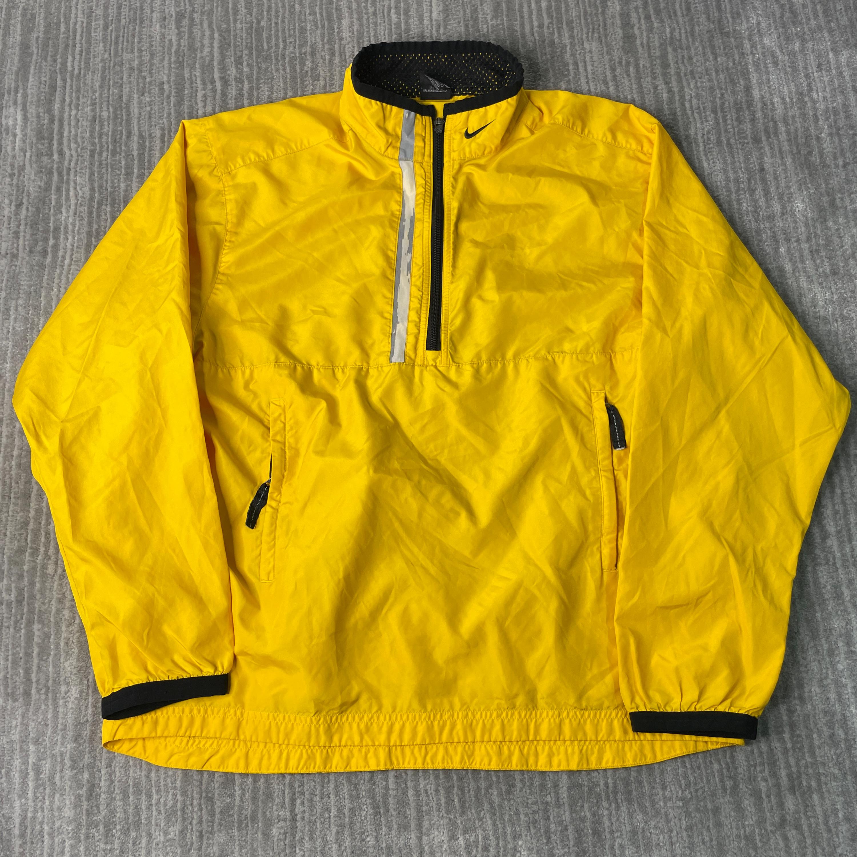 nike jdi tape jacket yellow
