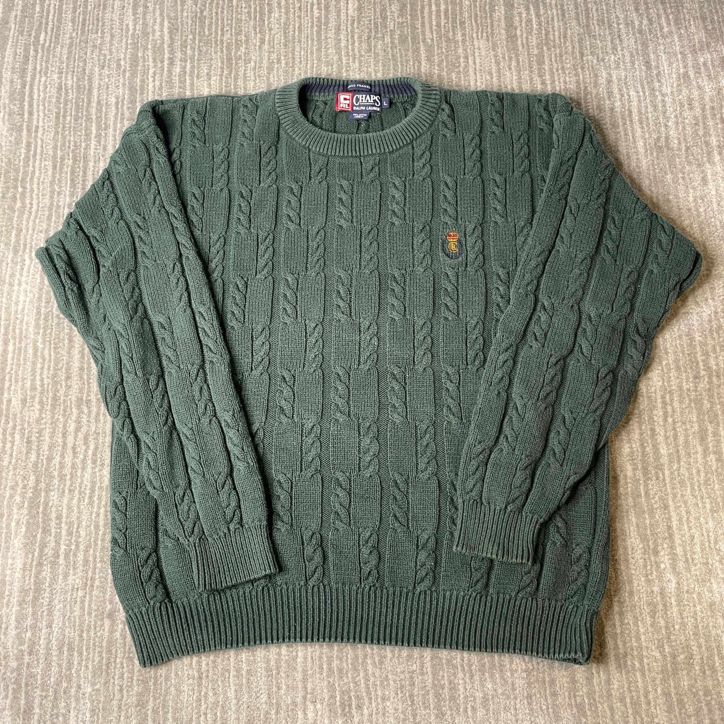Ralph Lauren Cable Knit Sweater - Etsy