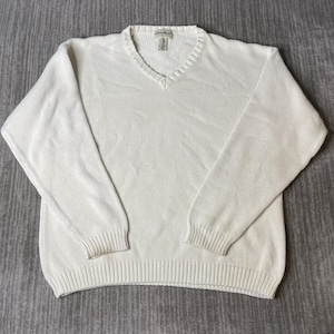 Vintage Eddie Bauer Cotton Sweater - Etsy