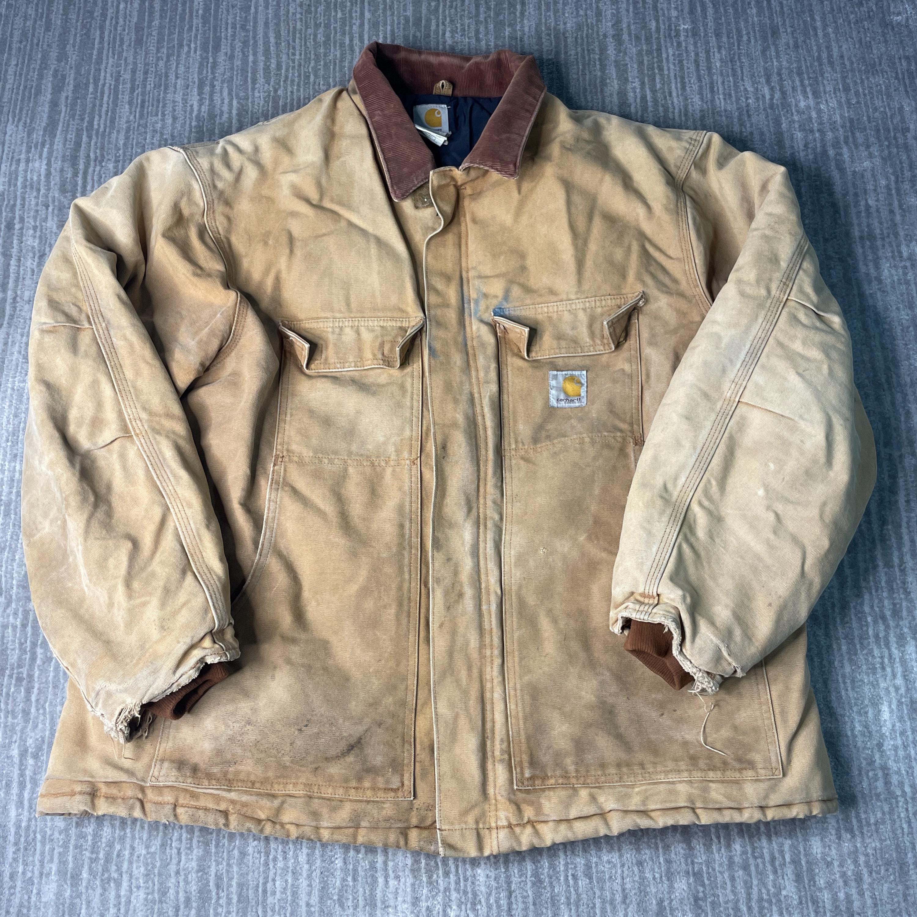 Carhartt Duck Jacket Vintage - Etsy