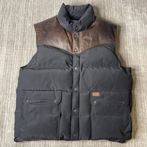 Vintage Ralph Lauren Down Vest - Etsy