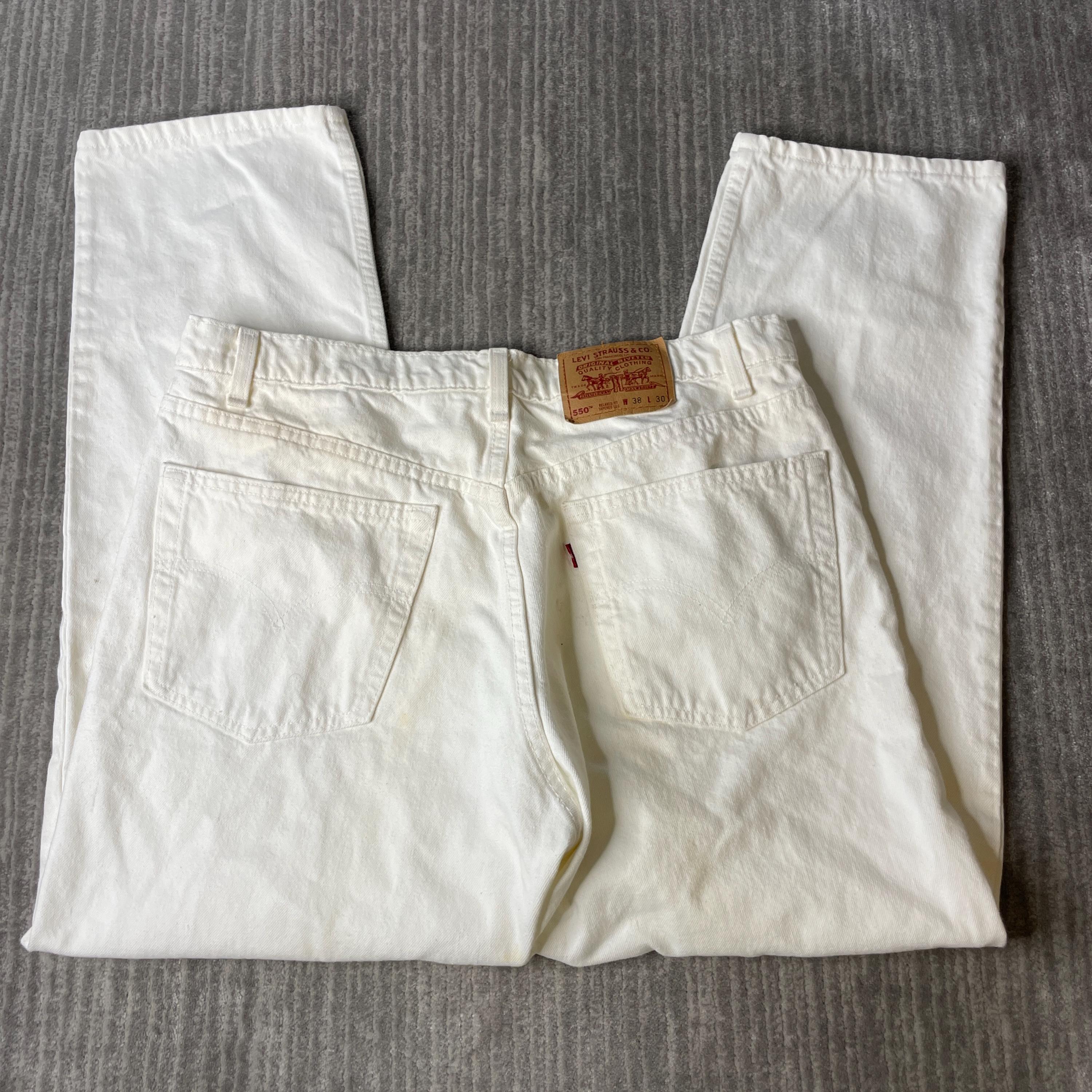 Levis 550 White - Etsy
