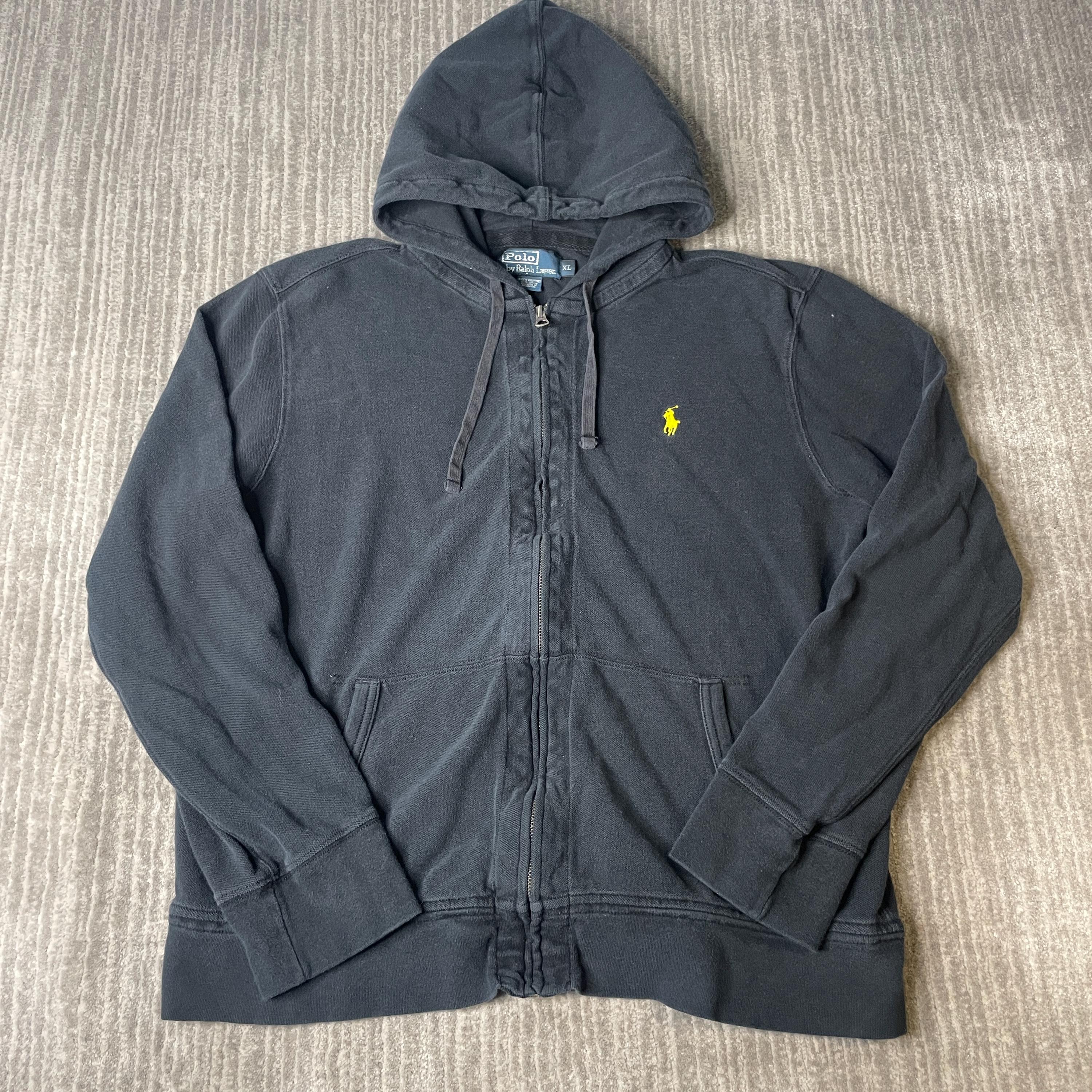Vintage Ralph Lauren Zip Hoodie - Etsy