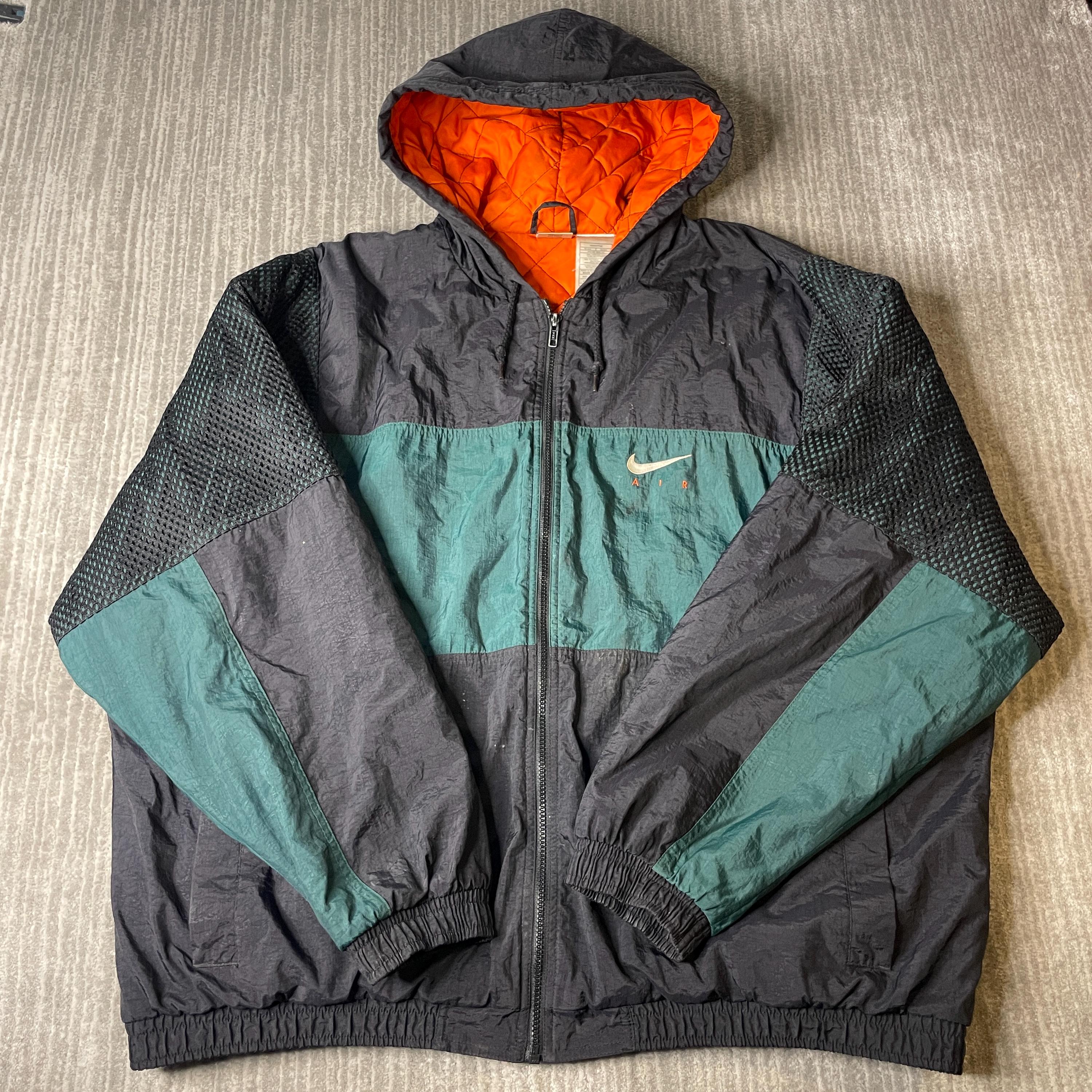 Vintage Green Nike Jacket - Etsy