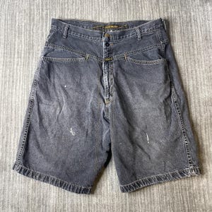 Jorts Y2k Black - Etsy