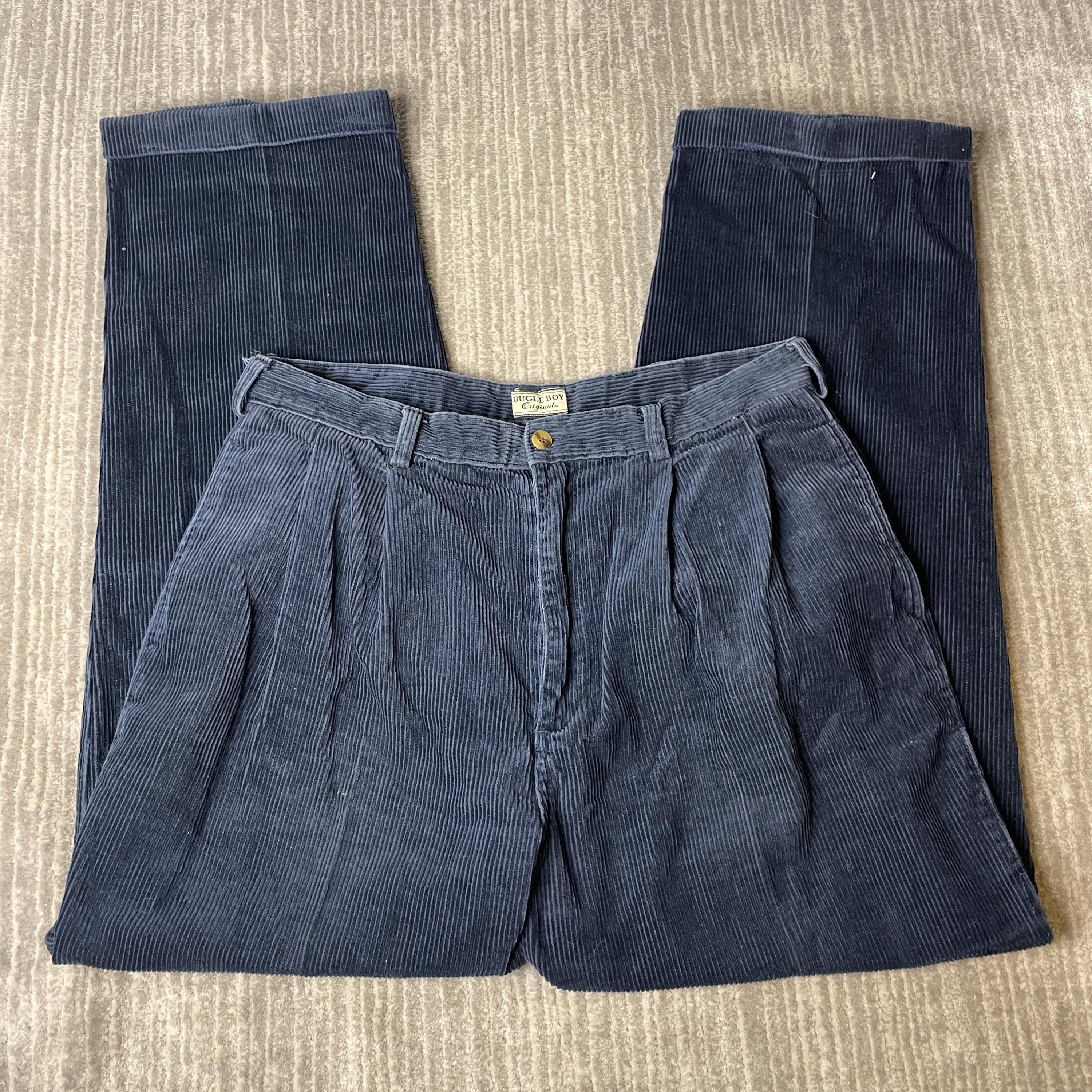 Vintage Navy Blue Pants - Etsy