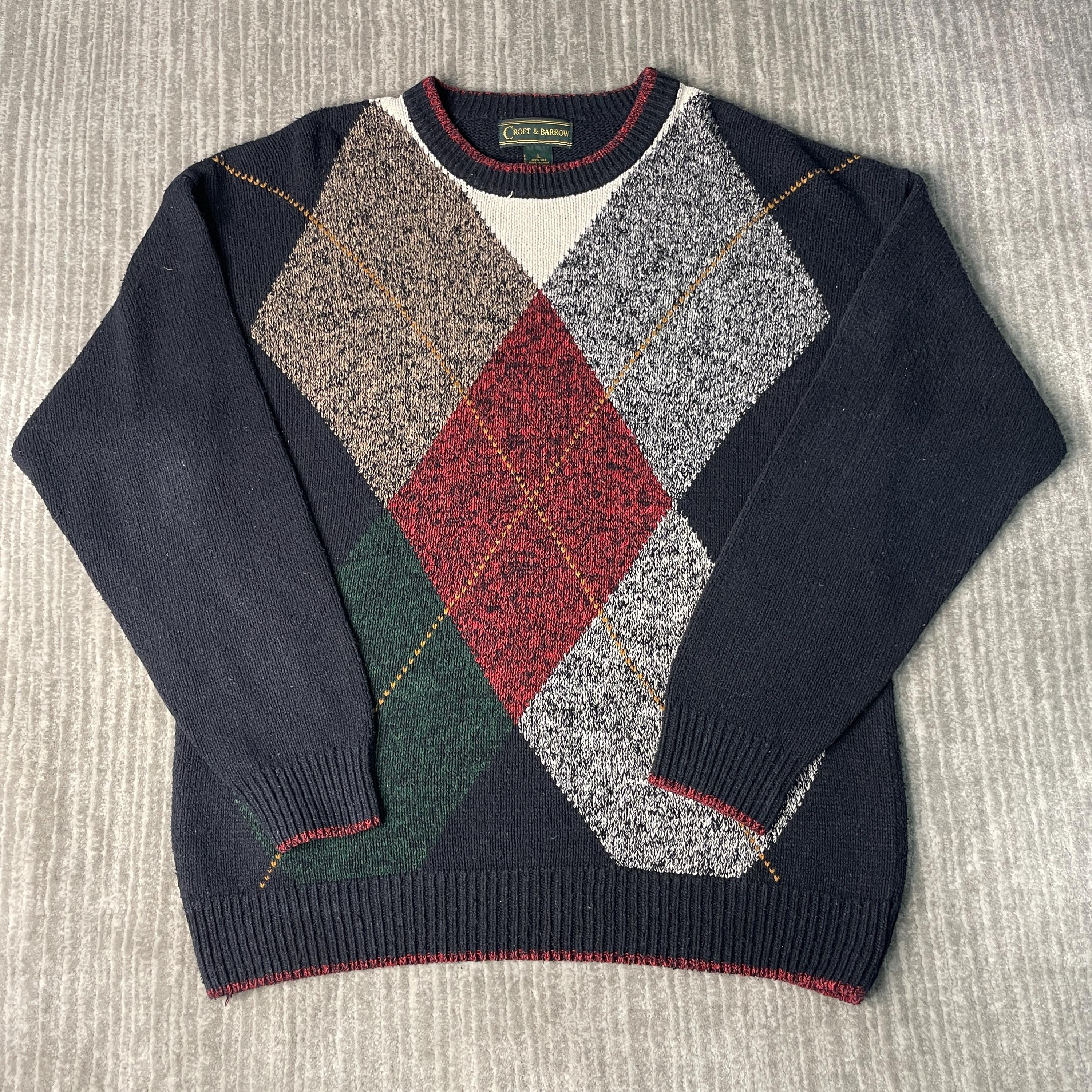 Sweater Vintage Croft and Barrow - Etsy