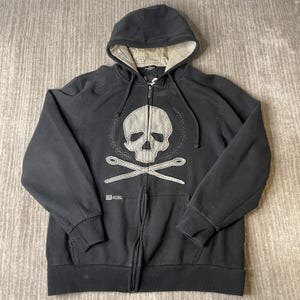 Y2k Skull Hoodie - Etsy