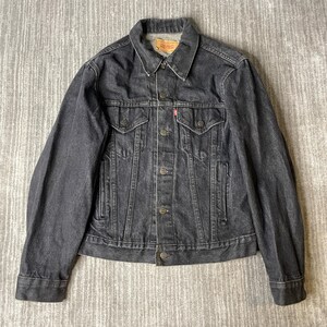 Vintage Levis Black Denim Jacket - Etsy
