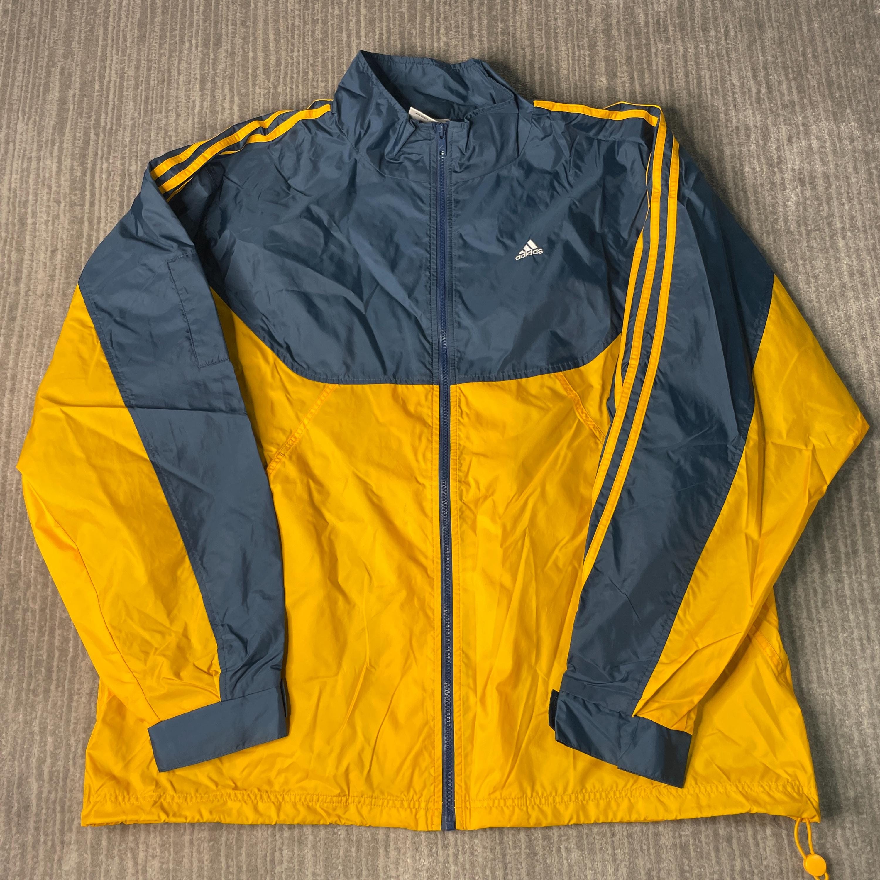 Yellow Adidas Jacket - Etsy