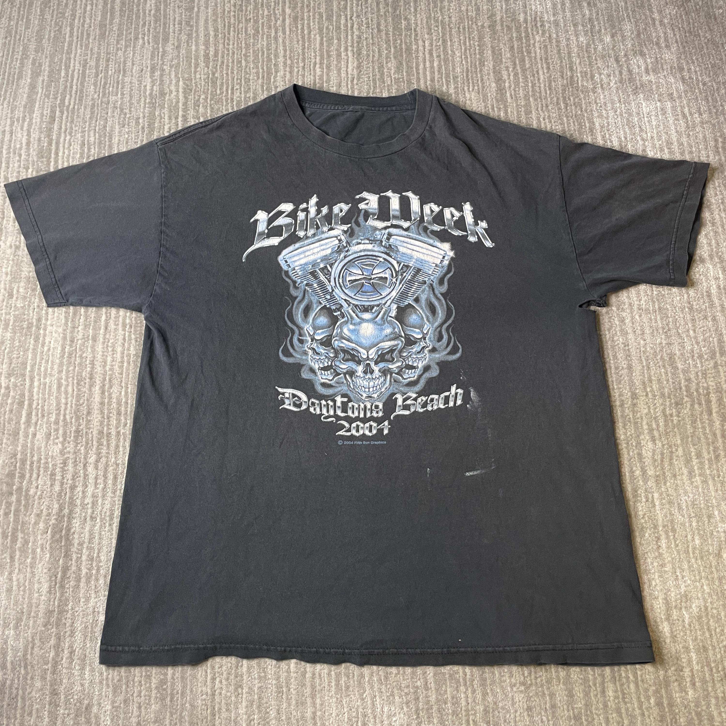 90sヴィンテージ 1999年デイトナバイクウィーク Tシャツ黒Mサイズ Vintage Daytona Bike Week Shirt - Etsy