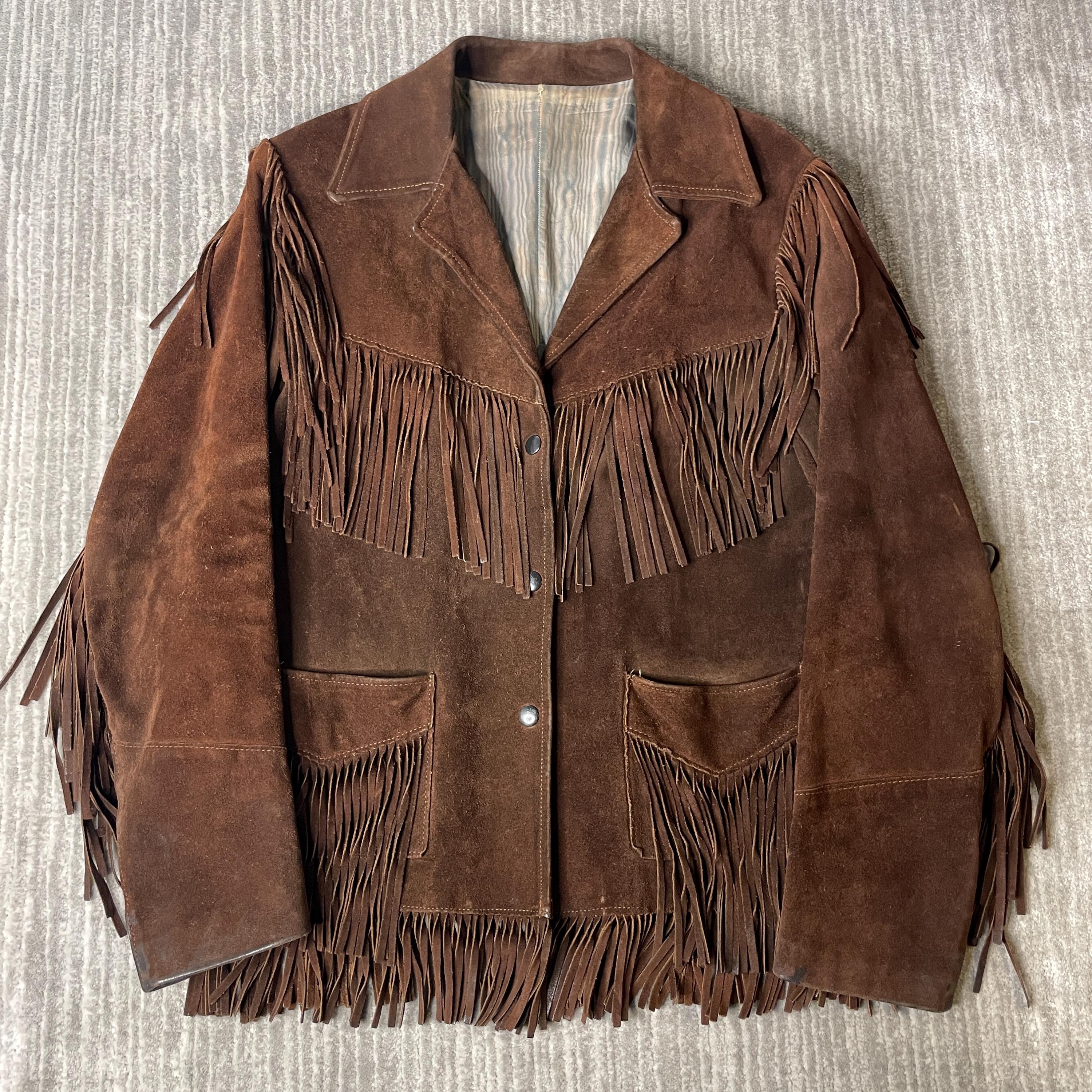 70s Fringe Jacket Men - Etsy