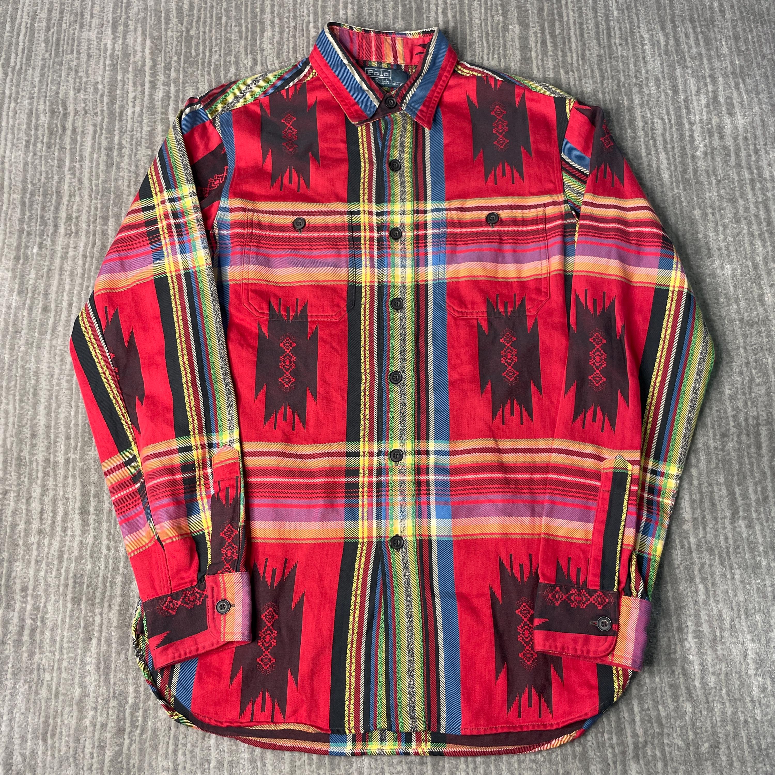 Ralph Lauren Aztec Shirt - Etsy