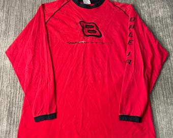 Vintage 2000s Dale Earnhardt Jr Long Sleeve Shirt – XL – NASCAR Racing Graphic Tee – Winners Circle Motorsport Streetwear